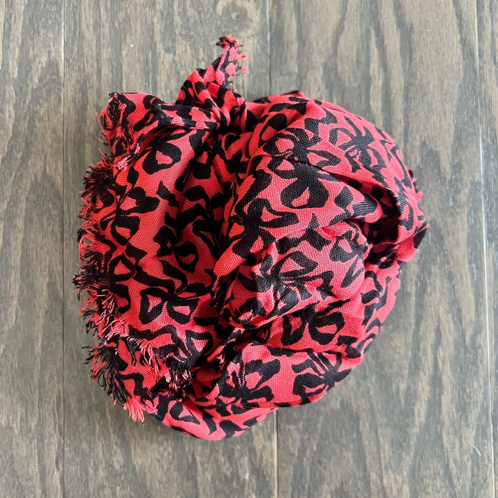 JCREW Bow Patterned Scarf